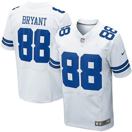 Men's Elite Dez Bryant Nike Jersey White Road - #88 NFL Dallas Cowboys